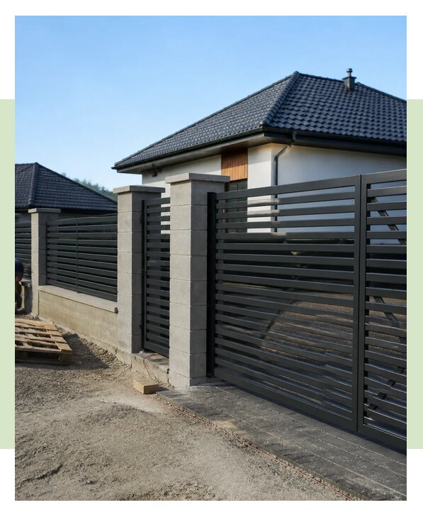 Установка забора и ворот в Одинцове по цене от 4971 р. | ЗаборЭксеперт-Днц