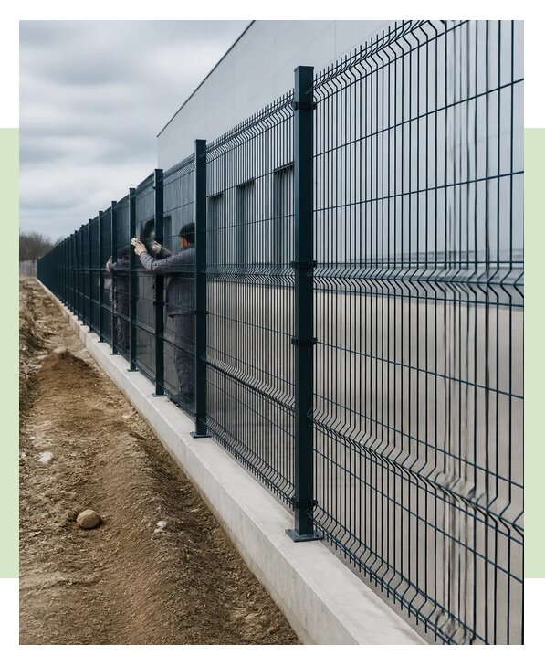 Панельные ограждения в Одинцове по цене от 3314 р. | ЗаборЭксеперт-Днц
